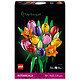 LEGO Botanicals 11501 Tulip Bouquet Adult Building Set with Artificial Flowers - 14 Tulips in 5 Colours - Home or Table Decoration - DIY Gift for Women