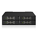 ICY DOCK ToughArmor MB699V5P-B Rack pour 4 disques 2.5" U.2/U3 PCIe 5.0 dans baie 5.25"