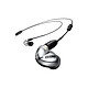 Shure SE425 (Argent) Écouteurs sans fil - Bluetooth + mini jack avec micro et volume
