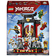 LEGO Ninjago 71866 15th Anniversary: Ninja Character Collection Monastery Gate Model with 8 Collectible Minifigures &amp; Swords - Gift for Boys Aged 14+ or Adult Fans