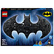 LEGO DC 76330 Logo di Batman Giocattolo da costruzione con supereroi - 2 minifigure - Decorazione murale 3D - Idea regalo fai da te per ragazzi dai 12 anni in su o adolescenti appassionati del film
