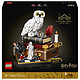LEGO Harry Potter 76466 La scuola di magia - Edizione da collezione Modello fai da te - Decorazione d'interni - Scene in miniatura del film - Figurina di Edvige - 3 minifigure - Idea regalo per fan adulti