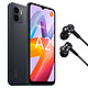 Xiaomi Redmi A2 Black (2 GB / 32 GB) + Mi in-ear headphones 4G-LTE Dual SIM smartphone - Helio G36 8-Core 2.3 GHz - 2 GB RAM - 6.52" 720 x 1600 touchscreen - 32 GB - Bluetooth 5.0 - 5000 mAh - Android 13 (Go Edition)