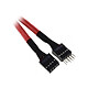 BitFenix BFA-MSC-AUD30RK-RP Câble audio 9 broches Rouge 30 cm