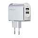 PNY Fast Dual Charger 17W Chargeur secteur 2x USB 17 W