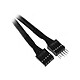 BitFenix BFA-MSC-AUD30KK-RP Câble audio 9 broches Noir 30 cm