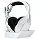 Logitech G A50 X Lightspeed (Blanc) Casque gaming sans fil avec station de base Lightspeed avec Playsync - circum-aural fermé - Bluetooth - microphone Omnidirectionnel -  Autonomie jusqu'à 24 heures - Compatible PS5 et PS4 / Xbox Series / Nintendo Switch et Switch 2 / PC / MacOS