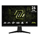 MSI 24" LED - MAG 245F X24 Full HD 1080p PC monitor - 1920 x 1080 pixels - 0.5 ms (grey to grey) - 16:9 - Rapid IPS panel - 240 Hz - HDR - FreeSync Premium - DisplayPort/HDMI - Black