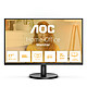AOC 27" LED - 27B3HMA2 Ecran PC Full HD 1080p - 1920 x 1080 pixels - 1 ms (MPRT) - Format large 16/9 - Dalle VA - 100 Hz - Adaptive Sync - HDMI/VGA - Noir