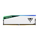 Viper Gaming Elite 5 Ultra RGB 24 Go (1x 24 Go) DDR5 5600 MHz CL46 - Blanc Kit Dual Channel 2 barrettes de RAM RGB DDR5 PC5-48000 - PVER524G56C38W