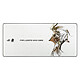 ASUS ROG Scabbard II XXL (Kojima Productions Limited Edition) Tapis de souris pour gamer - souple - nano-revêtement protecteur - base antidérapante en caoutchouc - format très large (900 x 400 x 3 mm) - édition limitée