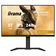 iiyama 31.5" LED - G-Master GB3290QSU-B1 Gold Phoenix Ecran PC 2.5K - 2560 x 1440 pixels - 1 ms - 16/9 - Dalle IPS - HDR - 240 Hz - FreeSync Premium - HDMI/DisplayPort - Pivot - Noir