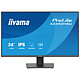 iiyama 23.8" LED - ProLite X2493HSU-B1 Ecran PC Full HD 1080p - 1920 x 1080 pixels - 1 ms (MPRT) - 16/9 - Dalle IPS - 120 Hz - Adaptive-Sync - HDMI/DisplayPort - Hub USB - Noir