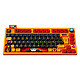 Konix Pro Gaming Clavier Mécanique Premium Naruto Shippuden - Edition Limitée Clavier sans fil gaming - format compact 75% - Bluetooth/RF 2.4 GHz - interrupteurs mécaniques (switches Gateron Yellow Pro pré-lubrifiés) - écran LED - AZERTY, Français