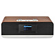 Roberts Stream 67 Noyer Enceinte sans fil stéréo - Radio DAB, DAB+, FM, Radio Internet Wi-Fi - Lecteur CD - Bluetooth - AUX/USB/Jack 3.5 mm