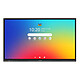 ViewSonic IFP8634 Ecran D-LED interactif tactile 86" - 4K UHD - 8 ms - 450 cd/m² - HDMI/USB/DisplayPort/VGA - Ethernet - Slot OPS - Système audio 2 x 20 W - Android 14 - Certification EDLA - 2x Stylets inclus