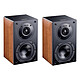 Indiana Line Nota 240 X Noyer clair Enceinte bibliothèque 2 voies 60 Watts (par paire)