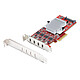 Scheda controller PCI Express a 4 porte USB-C 3.1 StarTech.com Supporto a basso profilo installato Scheda controller PCI-Express 3.0 con 4 porte USB Type C 3.1 con supporto a basso profilo già montato e supporto standard incluso