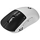 Logitech G Pro X2 Superstrike Souris sans fil pour gamer - droitier - capteur optique 44000 dpi - 5 boutons programmables - technologie Lightspeed - retour haptique