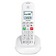 Alcatel XL685 Blanc Téléphone sans fil senior avec touches format xl