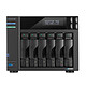 ASUSTOR Lockerstor 6 Gen 2+ AS6706T V2 Barebone Server NAS a 6 alloggiamenti 8 GB DDR4 Intel Celeron N5105 - 2x LAN 5 GbE