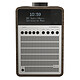 Revo SuperSignal Noyer/Argent Radio FM/DAB+ - 1 x 12 W - Bluetooth 5.1 - Ecran OLED 2.4" - RCA/Aux-in/Jack 3.5 mm