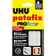UHU Patafix PROPower 21 Pastilles Ultra-fortes  21 pastilles adhésives ultra-fortes détachables et réutilisables 