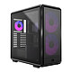Cooler Master MasterFrame 600 Mesh ARGB (negro) Caja de torre media con frontal de malla y ventana de cristal templado