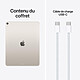 Apple iPad Air M4 13 pouces (2026) Wi-Fi + Cellular 1 To Lumière stellaire pas cher
