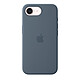 Apple Silicone Case with MagSafe Navy Blue Apple iPhone 17 - Silicone case with MagSafe for Apple iPhone 17