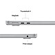 Acheter Apple MacBook Air M5 13 pouces (2026) Argent 24 Go/512 Go (MDH74FN/A-GPU10-24GB)