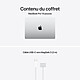 Apple MacBook Pro M5 Max 14" Argent (2026) 128 Go/2 To (MGDQ4FN/A-GPU40-128GB-2TB-NANO) pas cher