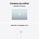 Apple MacBook Air M5 15 pouces (2026) Bleu Ciel 24 Go/2 To (MDVT4FN/A-24GB-2TB) pas cher