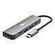 Avis Goobay Hub Slim USB-C vers 1x HDMI, 2x USB-C et 2x USB-A - Power Delivery 100W