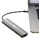 Acheter Goobay Hub Slim USB-C vers 1x HDMI 2.0, 2x USB-C 3.0, 2x USB-A 3.0, 1x RJ45, 1x SD et 1 microSD - PD 100W