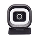 i-tec SOLOMON 700 STREAM Webcam 4K UHD - Autofocus PDAF - Anneau lumineux LED intégré à intensité réglable - Angle de vue 81° - 2x microphones - Orientable/Inclinable - USB-A/C