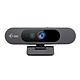i-tec SOLOMON PRO 900 Webcam 4K UHD - Wide Dynamic Range - Cadrage automatique intelligent - Zoom numérique - Angle de vue 92° - 2x microphones - Orientable/Inclinable - USB-A/C