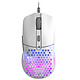 Glorious Model O Eternal (Blanc) Souris gaming filaire - USB - droitier - capteur optique de 12000 dpi - 6 boutons - rétroéclairage RGB
