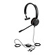Jabra Evolve 20SE Mono UC with USB-C/A adapter, leatherette ear cushions Mono wired headset optimized for VoIP telephony software - Unified Communication certified