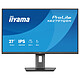 iiyama 27" LED - ProLite XB2797QSN-B1 Ecran PC 2.5K - 2560 x 1440 pixels - 1 ms (MPRT) - 16/9 - Dalle IPS - 75 Hz - Adaptive-Sync - HDMI/DisplayPort/USB-C - Pivot - Hub USB - Ethernet - Noir