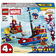 LEGO Marvel 11208 Spidey et ses Amis Extraordinaires Le Bateau Pirate de l'Équipe Spidey Jouet Bateau Pirate - Set de Super-Héros avec Maquette de Navire, 2 Barques & 4 Minifigurines - Cadeau pour Garçon dès 4 ans & Fans de Spidey et ses Amis Extraordinaire