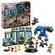 Review LEGO Marvel 76315 Iron Man's Laboratory: the Hall of Armor