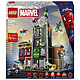 LEGO Marvel 76324 Spider-Man Contre Oscorp Jouet Interactif avec Moto, 8 Minifigurines dont Miles Morales & le Bouffon Vert - Cadeau Collector de Super-Héros pour Garçon ou Fan dès 10 ans