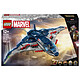 LEGO Marvel 76325 The Avengers Quinjet: Age of Ultron Superhero Airplane Toy with Motorcycle & 5 Minifigures including Iron Man, Black Widow & Ultron - Gift for Boys aged 10+ & Adult Fan