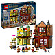 Review LEGO Harry Potter 76452 Quidditch Accessories Shop and Ice Cream Vendor