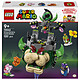 LEGO Super Mario 72042 Prince Florian et Château de Bowser Jeu Interactif - 4 Figurines dont Yoshi Rose - Support pour Exposer en Décoration - Cadeau pour Garçon, Fille & Fan de Jeux Vidéo dès 9 ans