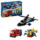 Avis LEGO City 60462 Hélicoptère, camion de pompiers et sous marin modulable