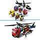 LEGO City 60462 Hélicoptère, camion de pompiers et sous marin modulable pas cher