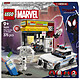 LEGO Marvel 76311 Spider-Verse : Miles Morales contre La Tache Voiture de Police à Construire - Inclut 4 Minifigurines et 1 Épicerie - Idée de Cadeau d'Anniversaire pour Garçon dès 9 ans
