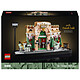 LEGO Icons 10362 Le café français Construction pour adulte sur Paris - Architecture parisienne, chaises décoratives, pots de fleurs - Maquette de décoration maison ou bureau - Cadeau femme ou homme